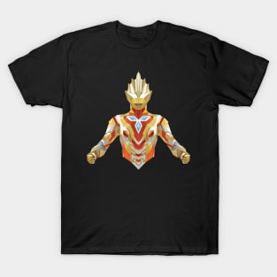 Ultraman Trigger, Glitter Trigger Eternity (Low Poly Style) T-Shirt